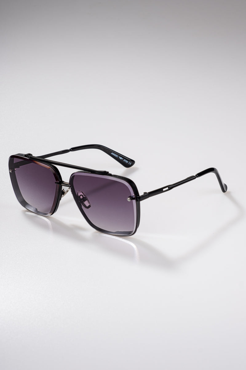 Alpha Sunglasses – Leather Bold