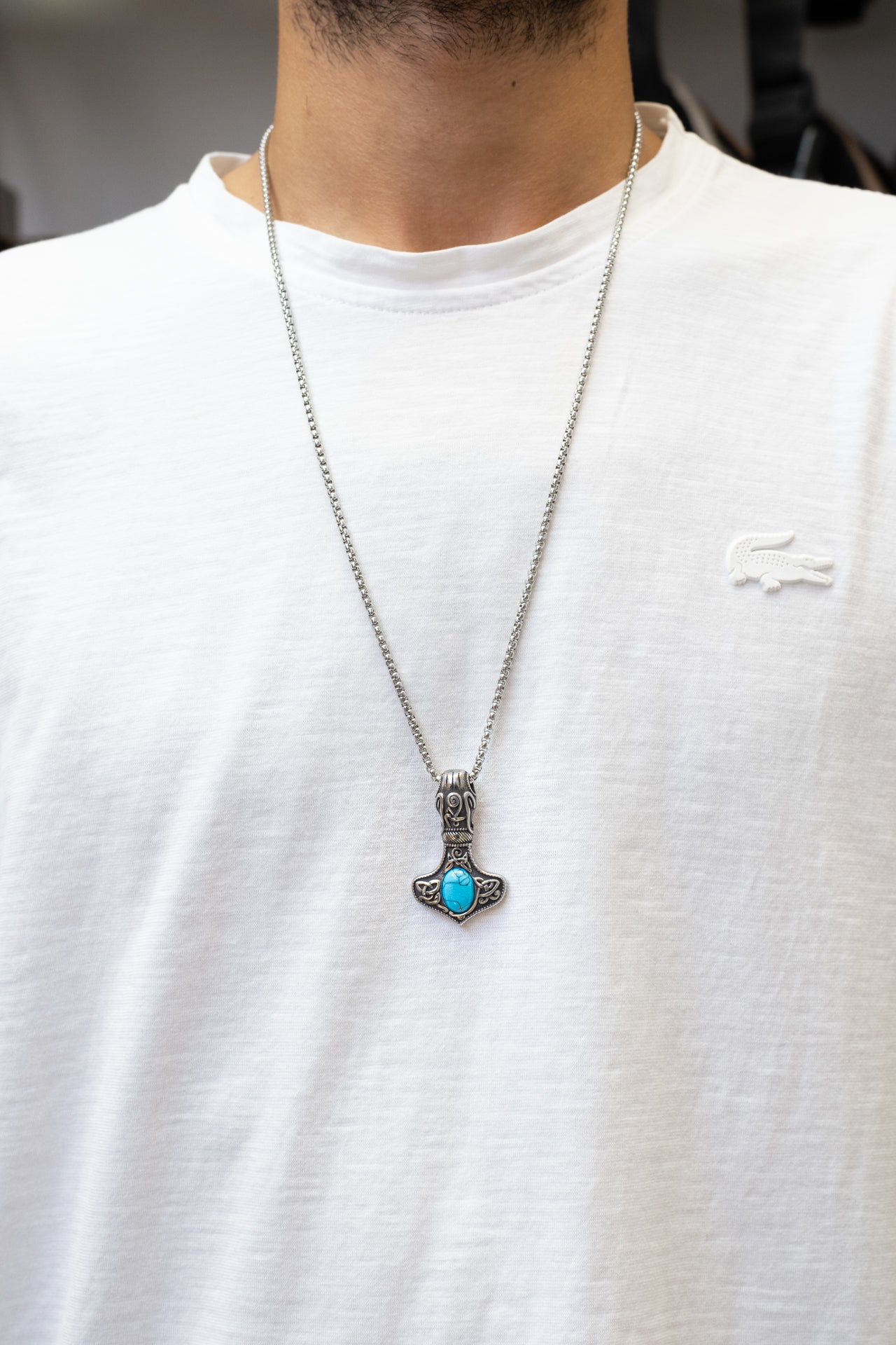 【2plan】25SS★ [LAN ARCHIVE] Steel Orbit Chain Necklace 2PLAN