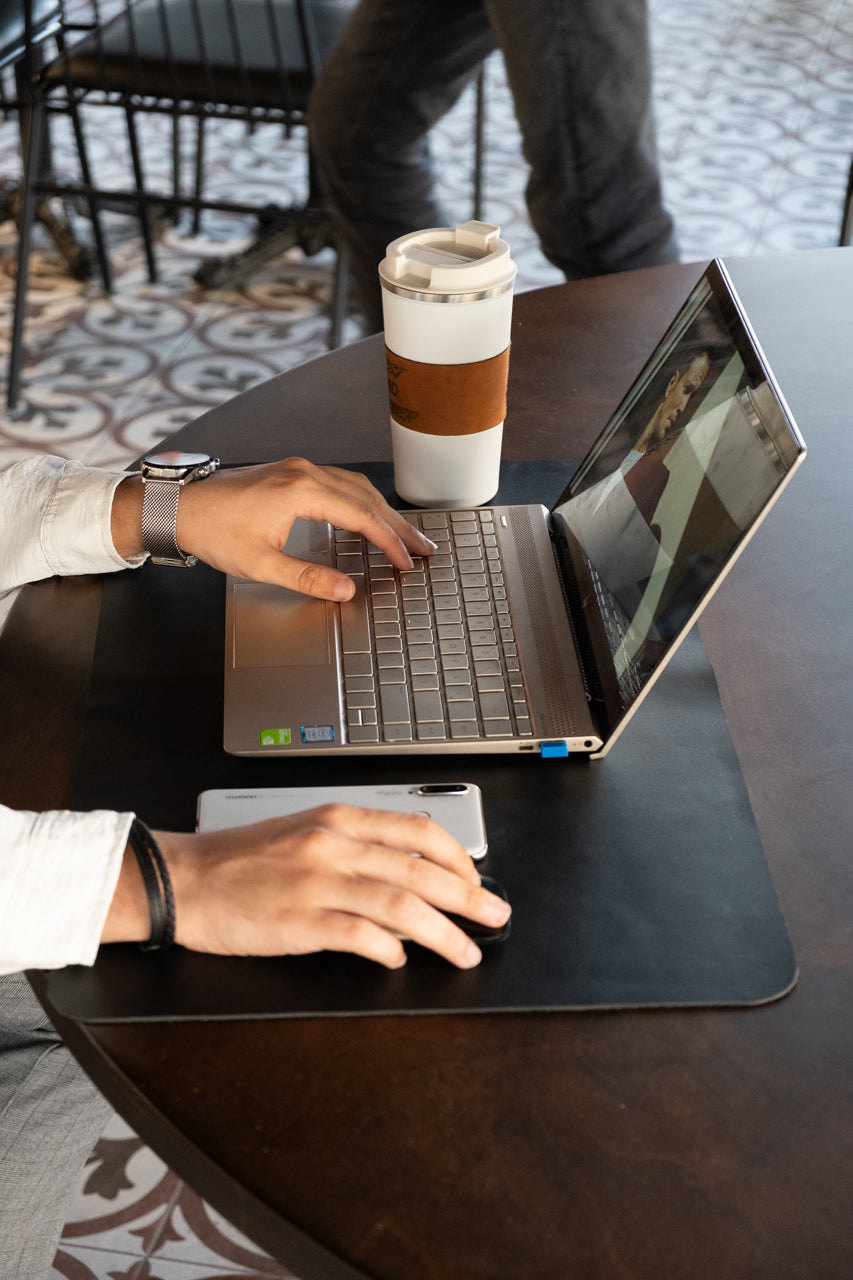 Personalized Leather Desk Pad