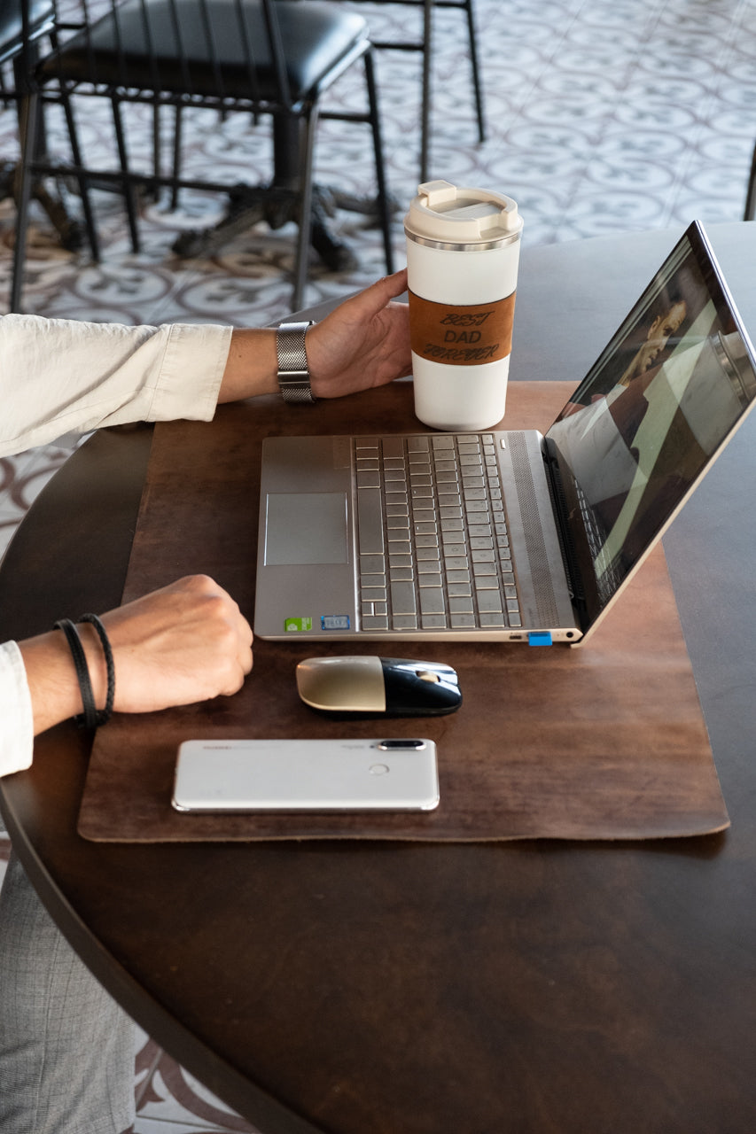 Personalized Leather Desk Pad