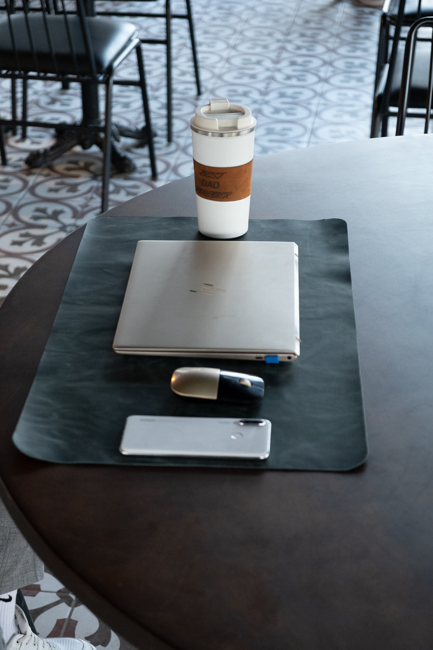 Personalized Leather Desk Pad