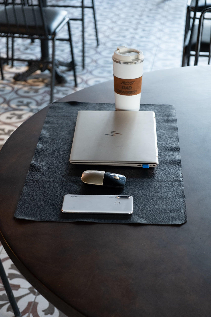 Personalized Leather Desk Pad