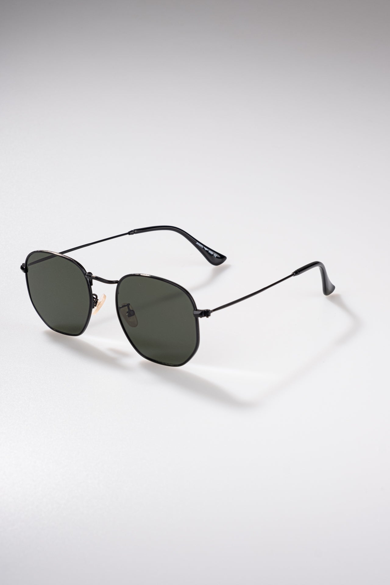 Pentagon Sunglasses Leather Bold