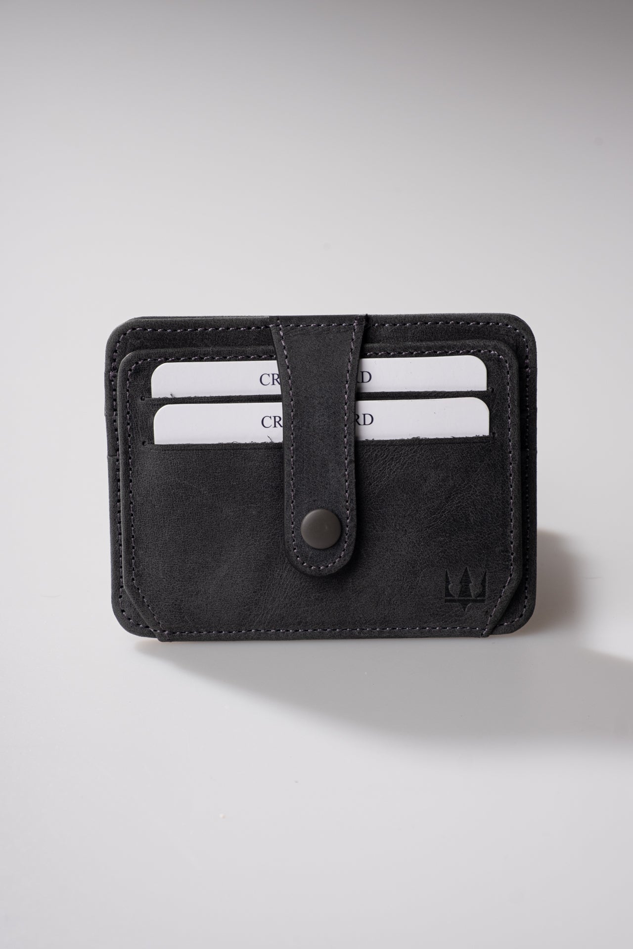 [Numbering]#1053◆Card Holder With Strap(Cracked Leather) 1053 - NUMBERING
