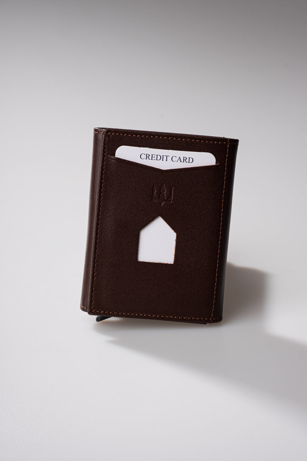 Designer J Wilson Genuine Mens Real Leather Thin Wallet Money Clip Credit  Card 